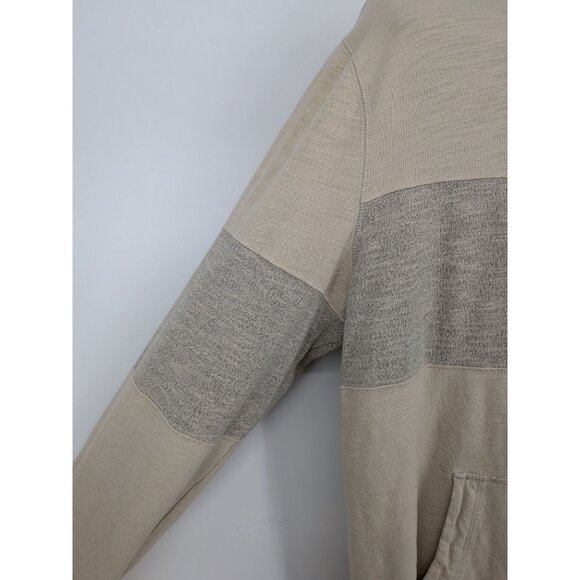 Abercrombie & Fitch Hoodie Men Size L Stripe Pullover Lightweight Minimalist Y2K - Picture 5 of 9